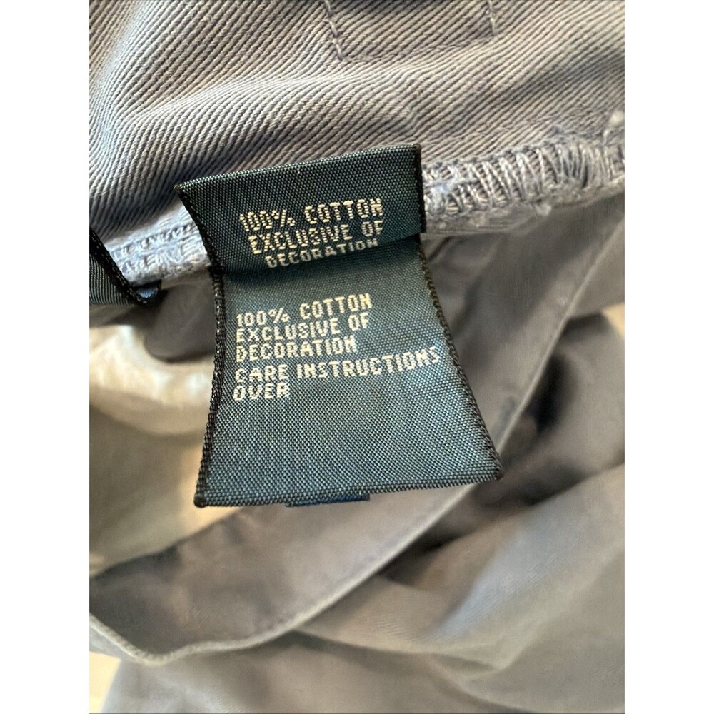 Polo Ralph Lauren Mens 650 Straight Leg Chino Slate Blue Gray Cotton Pants 36x32 - Picture 6 of 16